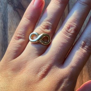 “ Forever Baby “ Stretchy Ring in gold